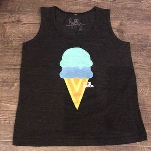 Hello ice cream tank